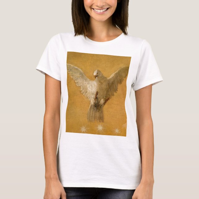 Camiseta Espírito de Deus de Giovanni Battista Tiepolo (Frente)