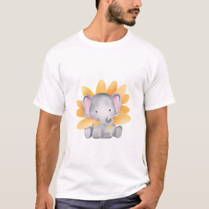 Camiseta Espírito de Elefante: Majestoso e Poderoso
