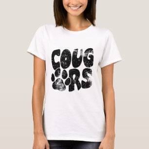 Camiseta Espírito de Equipe de Fã de Esportes Escolares Cou