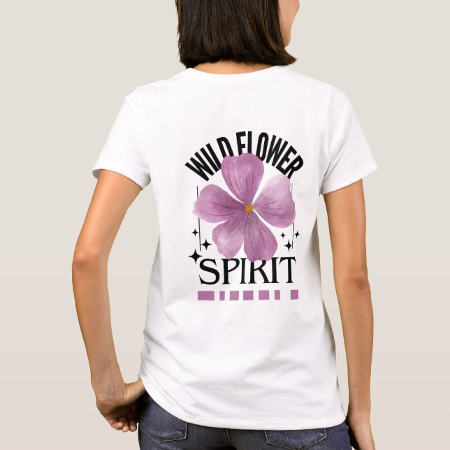 CAMISETA ESPÍRITO DE FLOR SELVAGEM (Verso)