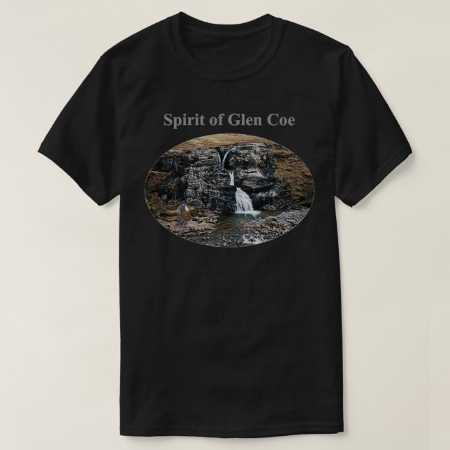 Camiseta Espírito de Glen Coe (Frente do Design)