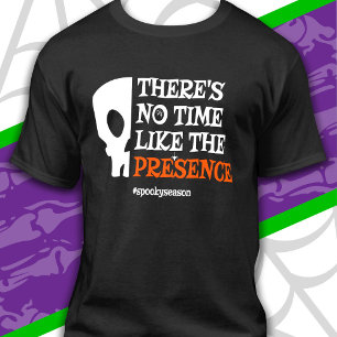 Camiseta Espírito de Halloween Caveira Assustadora Divertid