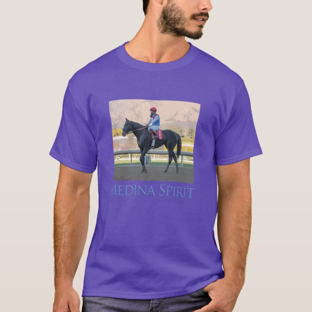 Camiseta Espírito de Medina Corrida de Cavalos (Frente)