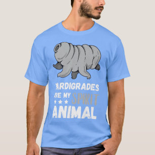 Camiseta Espírito de Tardigrado Microbiologia Animal Wate