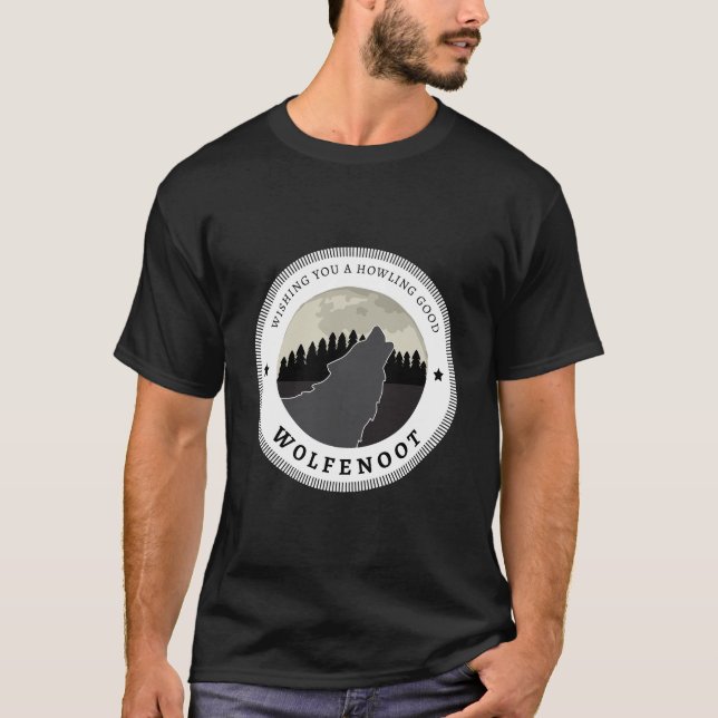 Camiseta Espírito De Wolfenoot Da Presente De Lobo (Frente)