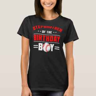 Camiseta Espírito Do Beisebol Do Aniversário