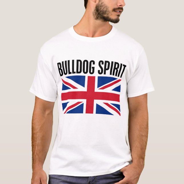 Camiseta Espírito do buldogue (Frente)