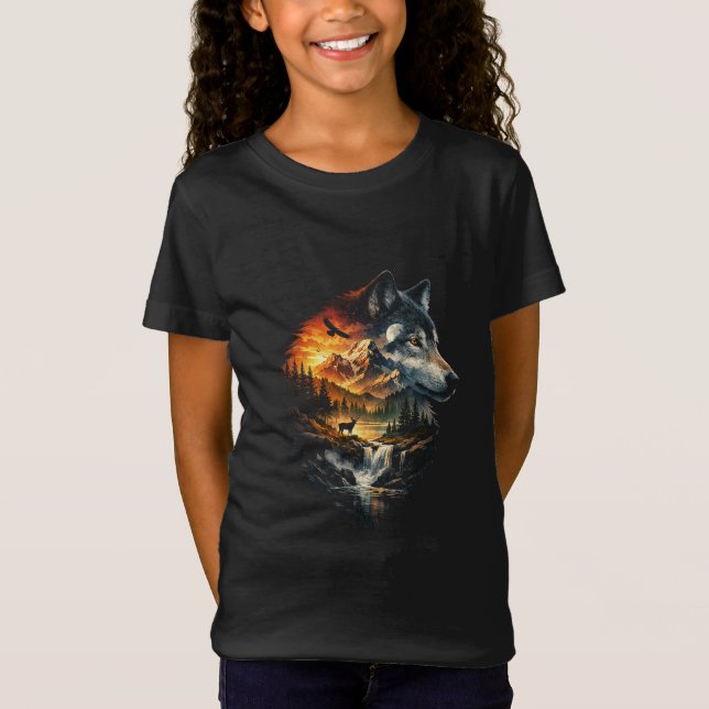 Camiseta Espírito do Deserto Selvagem (Frente)
