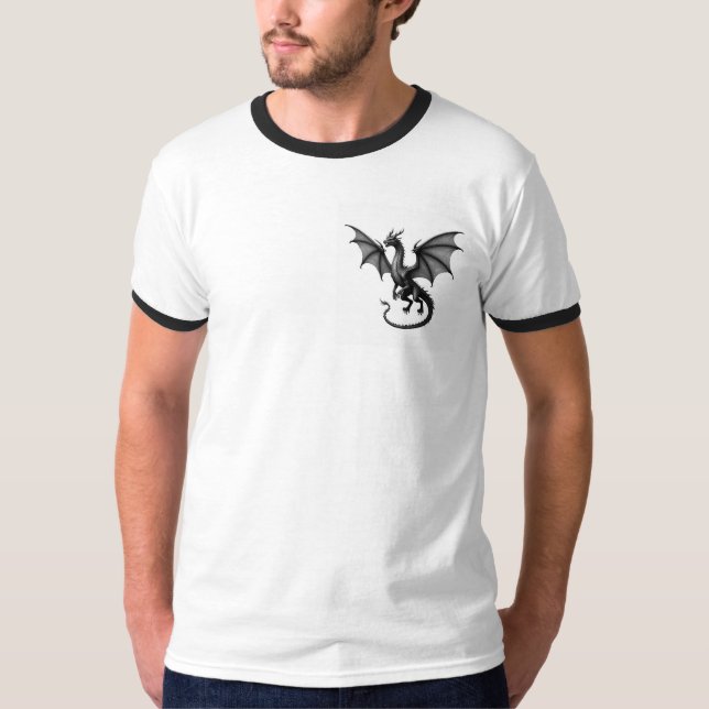 Camiseta Espírito do Dragão: Besta Majestosa (Frente)