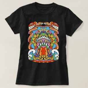 Camiseta Espírito do Dragão Psicodélico