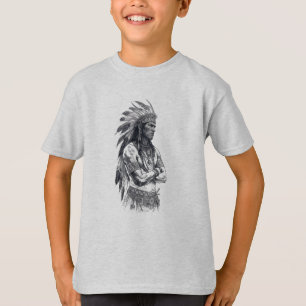 Camiseta Espírito do Guerreiro Nativo