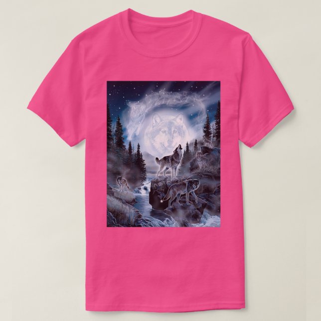 Camiseta Espírito Do Lobo (Frente do Design)