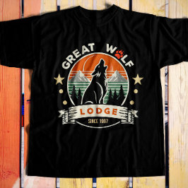 Camiseta Espírito do Lobo excelente - Design de Selvagem Ne