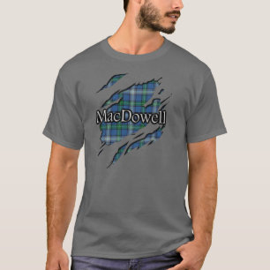Camiseta Espírito do Tártaro do Clã Escocês MacDowell MacDo