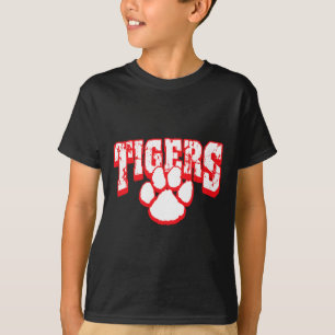 Camiseta Espírito Escolar dos Tigres de Volta às Aulas R 