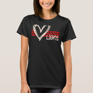 Camiseta Espírito Escolar Leão com Hemat Cardíaco