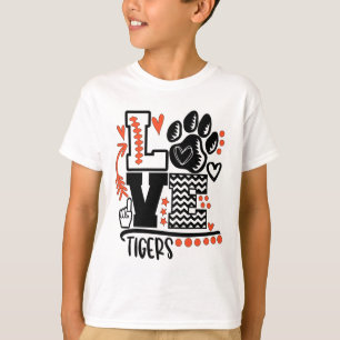 Camiseta Espírito Escolar Mãe Pata do Tigre de Futebol