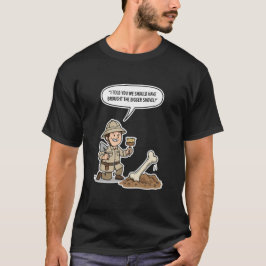 Camiseta Espírito Explorador Arqueólogo – Descoberta Antiga