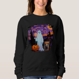 Camiseta Espírito Fantasma Assombrado - Tela Noturna Hallow