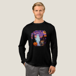 Camiseta Espírito Fantasma Assombrado - Tela Noturna Hallow