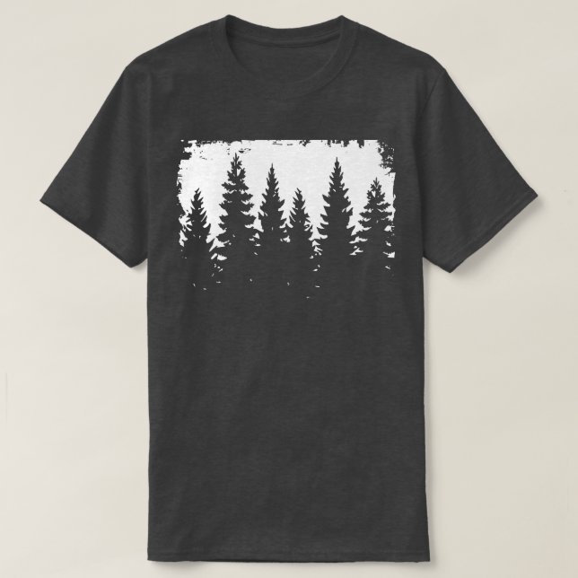 Camiseta Espírito florestal (Frente do Design)