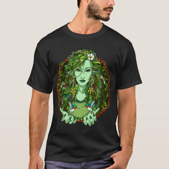 Camiseta Espírito Florestal da Ayahuasca (Frente)
