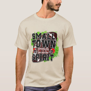Camiseta Espírito Grande de Cidade Pequena, Futebol e Capac