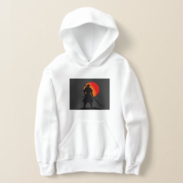 Camiseta Espírito Guerreiro: Samurai Hoodie (Postura )