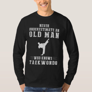 Camiseta Espírito Humor e Taekwondo: O Velho Solta P