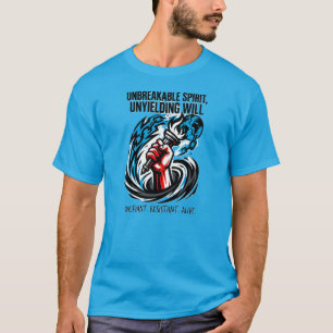 Camiseta Espírito Inquebrantável Quebre as Correntes Mental