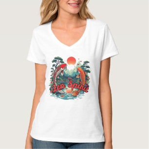 Camiseta Espírito Koi-Zen