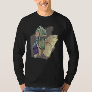 Camiseta Espírito Mágico da Criatura Mítica Fada de Pastel 