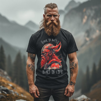 Camiseta Espírito Northman Inquebrantável Arte de Guerreiro