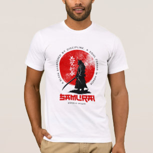 Camiseta Espírito Samurai – Guerreiro de Disciplina e Honra