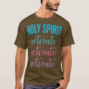 Camiseta Espírito Santo Ativa Jesus Religioso Cristão