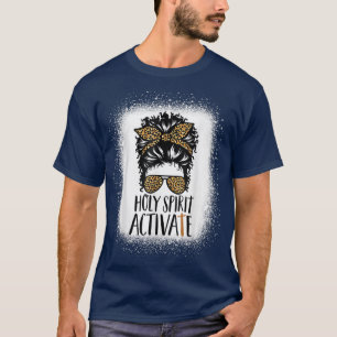 Camiseta Espírito Santo Ativar Mãe Negra Leopard Mensagem B
