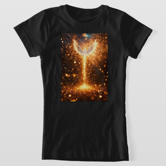 Camiseta Espírito Santo da Radiação Celestial (Postura )