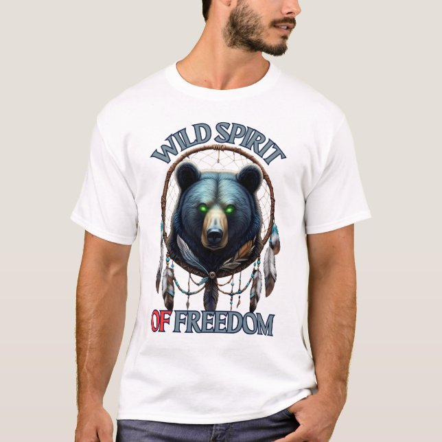CAMISETA "ESPÍRITO SELVAGEM DE LIBERDADE" (Frente)