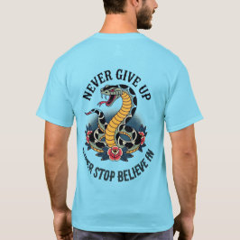 Camiseta Espírito sem rosto: Cobra e Trabalho de arte de Ro
