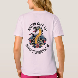 Camiseta Espírito sem rosto: Cobra e Trabalho de arte de Ro