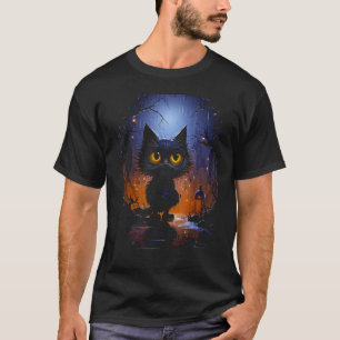 Camiseta Espíritos Cat-ching Pessoalmente Assombrando
