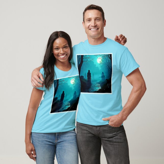 Camiseta Espíritos da Floresta Moonlight Encantada (Unissex)