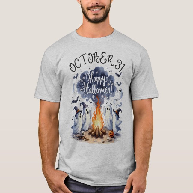 Camiseta Espíritos da Noite (Frente)