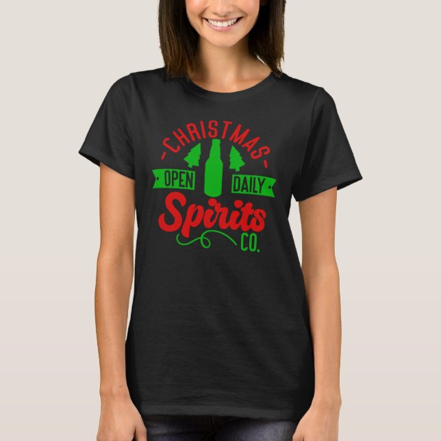 Camiseta Espíritos de Natal (Frente)