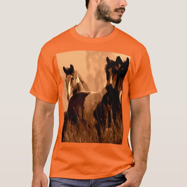 Camiseta Espíritos do Cavalo (Frente)
