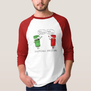 Camiseta Espíritos engraçados de Cozinhar de Cartoon de Nat