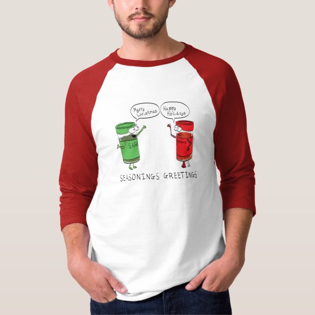 Camiseta Espíritos engraçados de Cozinhar de Cartoon de Nat (Frente)