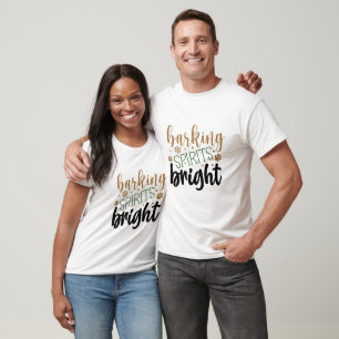 Camiseta Espíritos Latindo Brilhantes - Natal