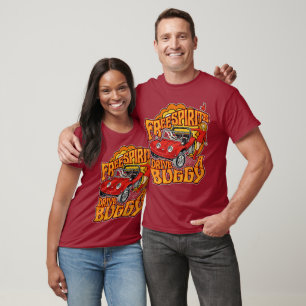 Camiseta Espíritos Livres Dirigem um Buggy - Buggy de Duna 