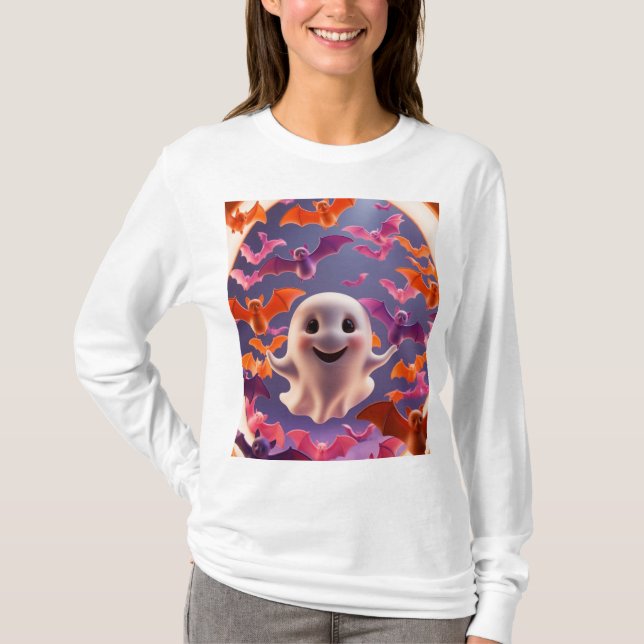 Camiseta Espíritos Noturnos Mágicos (Frente)